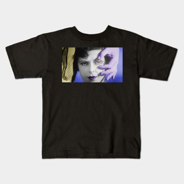 Pop Un Chien Andalou Kids T-Shirt by MrZai